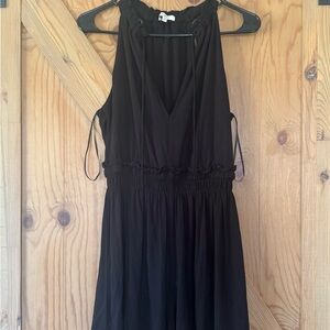 Black romper from buckle